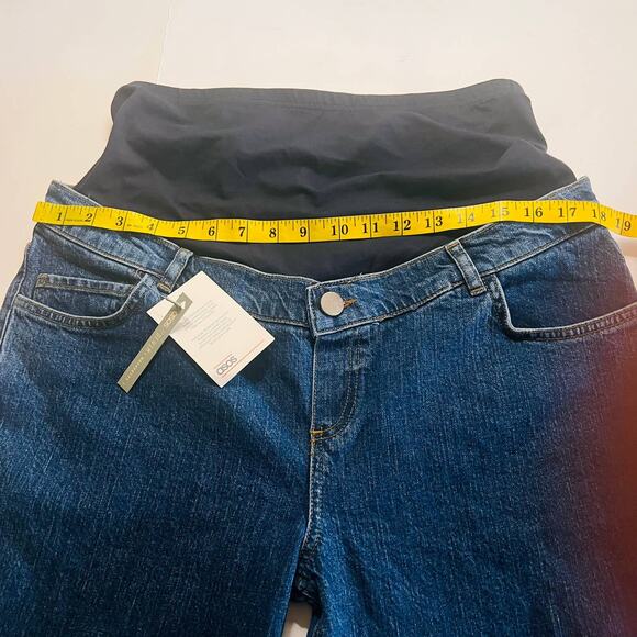 ASOS Maternity Blue Straight Leg Jeans Size 10 NWT - Picture 9 of 12
